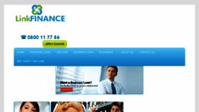 What Linkfinance.co.nz website looked like in 2018 (5 years ago)