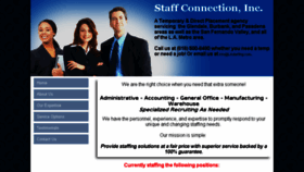 What Lastaffing.com website looked like in 2018 (5 years ago)