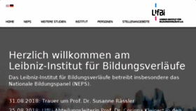 What Lifbi.de website looked like in 2018 (5 years ago)