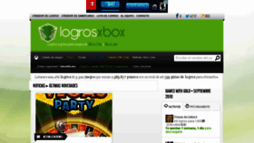 What Logrosxbox.com website looked like in 2018 (5 years ago)