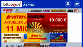 What Lottobay.de website looked like in 2018 (5 years ago)