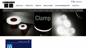 What Lombardo.it website looked like in 2018 (6 years ago)