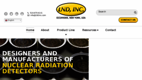 What Lndinc.com website looked like in 2018 (5 years ago)