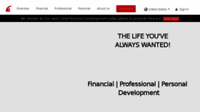 What Lifeleadership.com website looked like in 2018 (5 years ago)