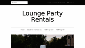 What Lounge-party-rentals.com website looked like in 2018 (5 years ago)