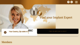 What Leadingimplantcenters.com website looked like in 2018 (5 years ago)