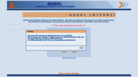 What Live.adsol.co.za website looked like in 2018 (5 years ago)