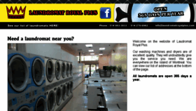 What Laundromatroyalplus.com website looked like in 2018 (5 years ago)