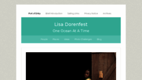 What Lisadorenfest.com website looked like in 2018 (5 years ago)