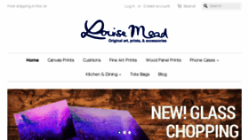 What Louisemead.co.uk website looked like in 2018 (5 years ago)