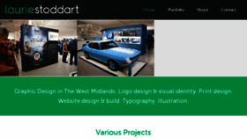 What Lauriestoddart.co.uk website looked like in 2018 (6 years ago)