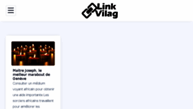 What Linkvilag.eu website looked like in 2018 (5 years ago)