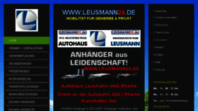 What Leusmann24.de website looked like in 2018 (5 years ago)