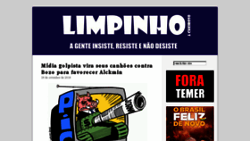 What Limpinhoecheiroso.com website looked like in 2018 (5 years ago)
