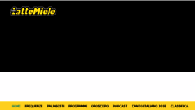 What Lattemiele.com website looked like in 2018 (5 years ago)