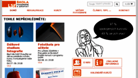 What Lsfliberec.cz website looked like in 2018 (6 years ago)