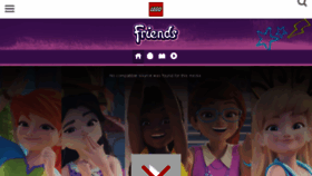 What Legofriends.com website looked like in 2018 (5 years ago)