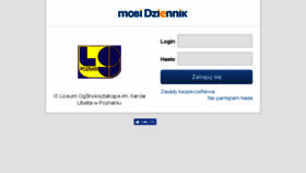 What Lo9poznan.mobidziennik.pl website looked like in 2018 (5 years ago)