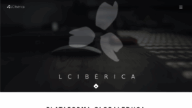 What Lciberica.es website looked like in 2018 (5 years ago)