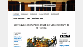 What Lafloresta.info website looked like in 2018 (6 years ago)