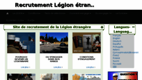 What Legion-recrute.com website looked like in 2018 (5 years ago)