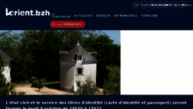 What Lorient.fr website looked like in 2018 (5 years ago)