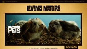 What Living-nature.co.uk website looked like in 2018 (6 years ago)