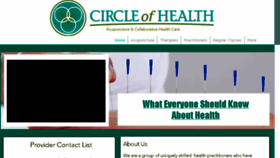 What Longmontcircleofhealth.com website looked like in 2018 (5 years ago)