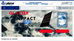 What Lalema.com website looked like in 2018 (7 years ago)