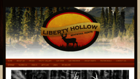 What Libertyhollowhunts.com website looked like in 2018 (5 years ago)