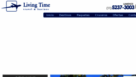 What Livingtime.com.ar website looked like in 2018 (5 years ago)