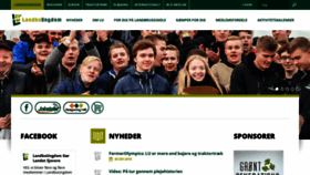 What Landboungdom.dk website looked like in 2018 (5 years ago)