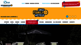 What Lotushotel.it website looked like in 2018 (5 years ago)
