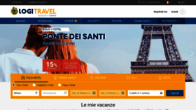 What Logitravel.it website looked like in 2018 (5 years ago)