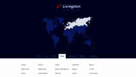 What Livingston.com website looked like in 2018 (5 years ago)