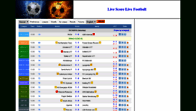What Live-score-football.com website looked like in 2018 (5 years ago)