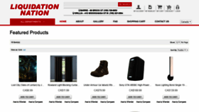What Liquidationnation.ca website looked like in 2018 (5 years ago)