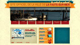 What Lafautesurmer.fr website looked like in 2018 (5 years ago)