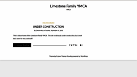 What Limestoneymca.org website looked like in 2018 (5 years ago)