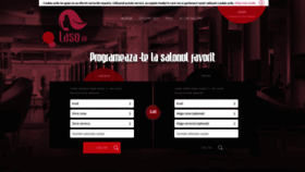 What Laso.ro website looked like in 2018 (5 years ago)