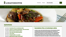 What Lihatiedotus.fi website looked like in 2018 (5 years ago)