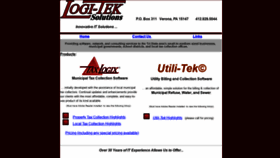 What Logi-tek.com website looked like in 2018 (5 years ago)