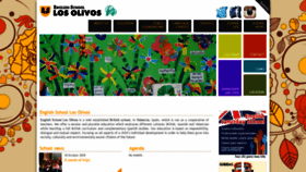 What Los-olivos.es website looked like in 2018 (5 years ago)
