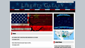 What Libertygalaxy.com website looked like in 2018 (5 years ago)