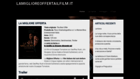 What Lamiglioreoffertailfilm.it website looked like in 2018 (5 years ago)