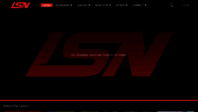 What Laxsportsnetwork.com website looked like in 2018 (5 years ago)