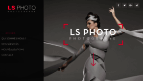 What Lsphoto.fr website looked like in 2018 (5 years ago)
