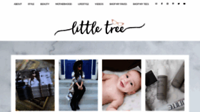 What Littletreevintage.com website looked like in 2018 (5 years ago)