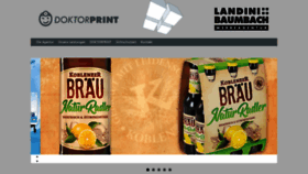 What Landini-baumbach.de website looked like in 2018 (5 years ago)