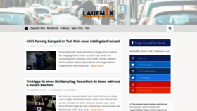What Laufmix.de website looked like in 2018 (5 years ago)